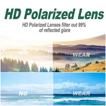 Load image into Gallery viewer, DUBERY Men Driving Sunglasses Pilot Polarized Fishing Sun Glasses Outdoor Travel Goggle Shades Male 100%UV Protection Metal Legs