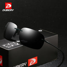 Load image into Gallery viewer, DUBERY Men Rimless Sunglasses Driving Shades Outdoor Sport Fishing Sun Glasses Ultralight  Frame Pochrome Sonnenbrille UV400