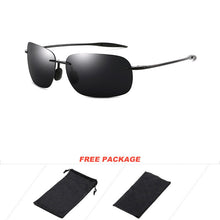 Load image into Gallery viewer, DUBERY Men Rimless Sunglasses Driving Shades Outdoor Sport Fishing Sun Glasses Ultralight  Frame Pochrome Sonnenbrille UV400