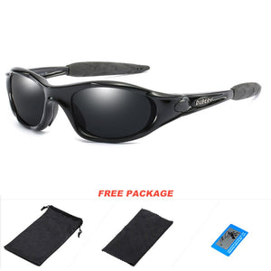 DUBERY Mens Sports Sunglasses Polarized Fishing Driving Sun Glasses Oval Glasses Goggles Male Shades Green Mirror UV Protection