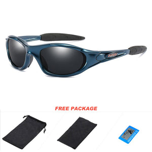 DUBERY Mens Sports Sunglasses Polarized Fishing Driving Sun Glasses Oval Glasses Goggles Male Shades Green Mirror UV Protection