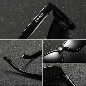 DUBERY Square Polarized Sunglasses Men Eyewear Mirrored Retro Woman Shades UV400 Protection Driving Sports Goggle