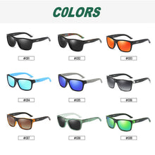 Load image into Gallery viewer, DUBERY  Square Polarized Sunglasses Men  Green Mirror Shades Male UV Protection Driving Sport Sun Glasses for Men