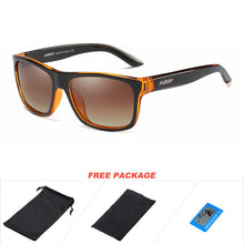 Load image into Gallery viewer, DUBERY  Square Polarized Sunglasses Men  Green Mirror Shades Male UV Protection Driving Sport Sun Glasses for Men