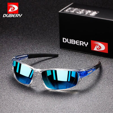 DUBERY occhiali da sole polarizzati stile sportivo uomo occhiali da vista leggeri montatura per visione notturna occhiali da sole uomo UV400 G20