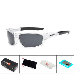 DUBERY occhiali da sole polarizzati stile sportivo uomo occhiali da vista leggeri montatura per visione notturna occhiali da sole uomo UV400 G20