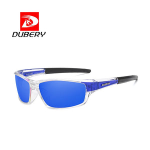 DUBERY occhiali da sole polarizzati stile sportivo uomo occhiali da vista leggeri montatura per visione notturna occhiali da sole uomo UV400 G20