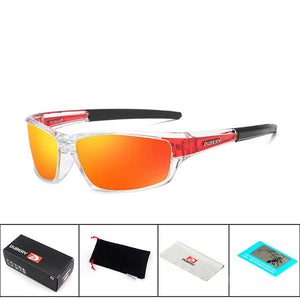 DUBERY occhiali da sole polarizzati stile sportivo uomo occhiali da vista leggeri montatura per visione notturna occhiali da sole uomo UV400 G20
