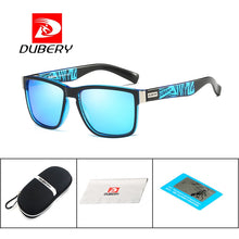 Carica l'immagine nel visualizzatore di Gallery, DUBERY Spuare Mirror Summer Brand Design Polarized Sunglasses Men Driver Shades Coating Fashion Square Male Summer UV400 Oculos