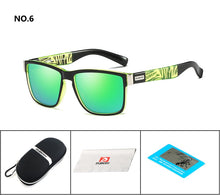 Carica l'immagine nel visualizzatore di Gallery, DUBERY Spuare Mirror Summer Brand Design Polarized Sunglasses Men Driver Shades Coating Fashion Square Male Summer UV400 Oculos