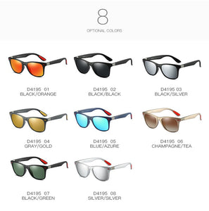 DUBERY Women Men Sport Cat Eye Sunglasses Eyewear Polarized Sunglasses for Man Fishing Travel Driving Sun Glasses 4195