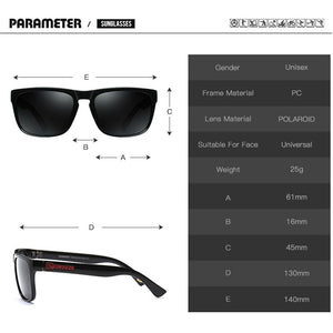 DUBERY Women Men Sunglasses Oversized Sunglasses Men Polarized Sunglasses Gothic Beach Drive Sun Glasses UV400