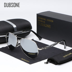 DUBSONE 2023 Tendenza di Qualità In Lega di Titanio Occhiali Da Sole da Uomo Occhiali Da Sole Polarizzati Donne Pilota Specchio Occhiali Oculos de sol