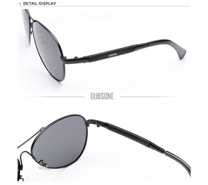 DUBSONE 2023 Tendenza di Qualità In Lega di Titanio Occhiali Da Sole da Uomo Occhiali Da Sole Polarizzati Donne Pilota Specchio Occhiali Oculos de sol