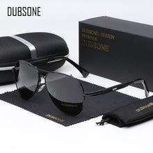 Carica l&#39;immagine nel visualizzatore di Gallery, DUBSONE 2023 Tendenza di Qualità In Lega di Titanio Occhiali Da Sole da Uomo Occhiali Da Sole Polarizzati Donne Pilota Specchio Occhiali Oculos de sol