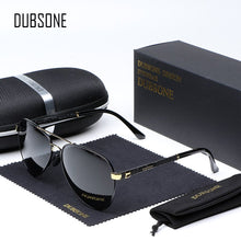 Load image into Gallery viewer, DUBSONE Design Titanium Alloy Sunglasses Polarized Men&#39;s Sun Glasses Women Pilot Gradient Eyewear Mirror Shades Oculos De Sol