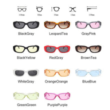 Load image into Gallery viewer, DYTYMJ-Gafas De Sol rectangulares con montura pequeña para mujer, anteojos De Sol femeninos con gradiente, a la moda, De Color caramelo