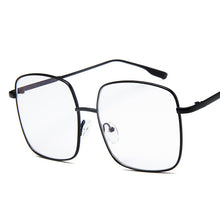 Load image into Gallery viewer, DYTYMJ Oversized  Metal Glasses Frames for Women Anti Blue Light Glasses Frame Alloy Eyeglasses Frames Women Computer Glasses
