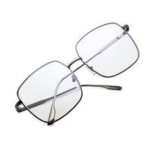 Load image into Gallery viewer, DYTYMJ Oversized  Metal Glasses Frames for Women Anti Blue Light Glasses Frame Alloy Eyeglasses Frames Women Computer Glasses