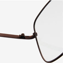 Load image into Gallery viewer, DYTYMJ Oversized  Metal Glasses Frames for Women Anti Blue Light Glasses Frame Alloy Eyeglasses Frames Women Computer Glasses