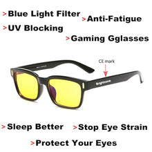 Load image into Gallery viewer, DYVision Protect Your Eyes Anti-Fatigue UV Blocking Blue Light Filter Stop Eye Strain Protection Gaming Glasses[Sleep Better]
