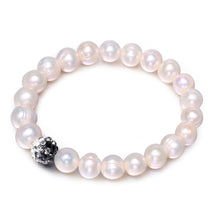 Load image into Gallery viewer, 8-9mm / 10-11mm Pearl Vintage Bracelet Elastic Bohemian Style Co Casual Trendy Bracelet