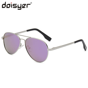 Daisyer 2023 style  gold classic design polarized sunglasses for mens