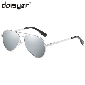 Daisyer 2023 style  gold classic design polarized sunglasses for mens