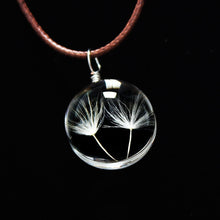 Load image into Gallery viewer, Dandelion Pendant Necklace Men/Women Chain Fashion Long Necklaces 2018 Crystal/Statement/Long Necklaces &amp; Pendants