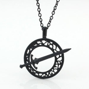 Dark Souls III Blade of the Darkmoon Pendant - Dark Souls 3 - Covenant Dark Souls Necklace Dark Souls 3 Sword pendant