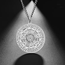 Carica l&#39;immagine nel visualizzatore di Gallery, Dawapara 7 Archangels Sigil Charm Necklaces For Men  Archangels Sigil Necklaces Pentacle Magic Amulet Protection Talisman