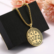 Carica l&#39;immagine nel visualizzatore di Gallery, Dawapara 7 Archangels Sigil Charm Necklaces For Men  Archangels Sigil Necklaces Pentacle Magic Amulet Protection Talisman