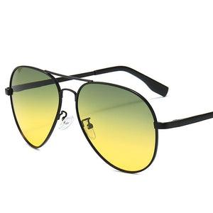 Day Night Dual Use Polarized Sunglasses Intelligent Color Changing Night Vision Glasses Driving Fishing Multifunction Eyewear