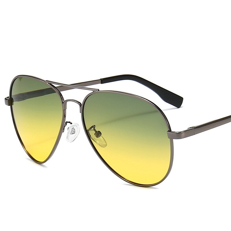 Day Night Dual Use Polarized Sunglasses Intelligent Color Changing Night Vision Glasses Driving Fishing Multifunction Eyewear
