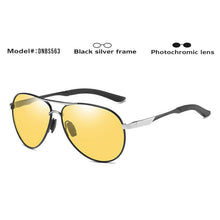 Load image into Gallery viewer, Day Night Vision Aviation Safety Driving Photochromic Sunglasses Men Polarized Chameleon Sun glasses oculos de sol masculino