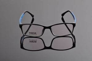 DeDing Super Light TR90 Plastic Square Optical Eyewear Frames Clear Lens Glasses DD0909