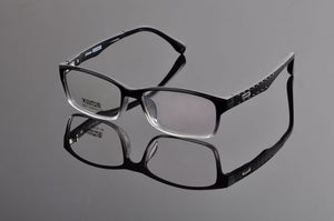 DeDing Super Light TR90 Plastic Square Optical Eyewear Frames Clear Lens Glasses DD0909