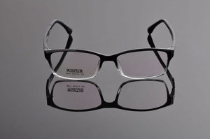 DeDing Super Light TR90 Plastic Square Optical Eyewear Frames Clear Lens Glasses DD0909