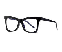 Carica l&#39;immagine nel visualizzatore di Gallery, Decorative Glasses Purple Computer Glasses Frame Women Eyeglasses Square Anti Blue Light Female Oversized Women&#39;s Glasses 2022