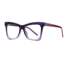 Load image into Gallery viewer, Decorative Glasses Purple Computer Glasses Frame Women Eyeglasses Square Anti Blue Light Female Oversized Women&#39;s Glasses 2022