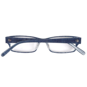 Denim pattern acetate eyeglasses frames teenage small size spring hinge
