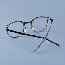 Load image into Gallery viewer, Denmark Brand 9733 Titanium Glasses Frame Men Ultralight Screwless Women Eyeglasses Spectacles Prescription Eyewear 2023 New