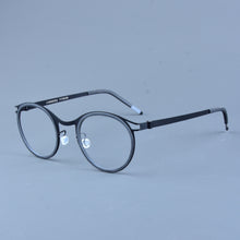 Load image into Gallery viewer, Denmark Brand 9733 Titanium Glasses Frame Men Ultralight Screwless Women Eyeglasses Spectacles Prescription Eyewear 2023 New