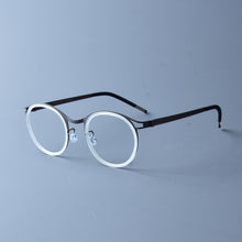 Load image into Gallery viewer, Denmark Brand 9733 Titanium Glasses Frame Men Ultralight Screwless Women Eyeglasses Spectacles Prescription Eyewear 2023 New