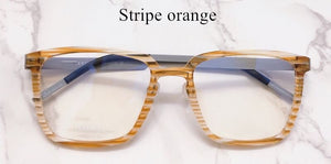 Denmark Brand Design 2023 Handmade Titanium Glasses Frame Men Women Korean Original Quality Square Optical Eyeglasses