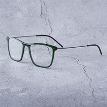 Load image into Gallery viewer, Denmark Brand Design Eyeglass Frames Blue Eyeglasses Brand Designer Eyewear Frames Women Men Optical Glasses Metal Glasses Frame