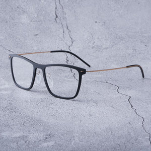 Denmark Brand Design Eyeglass Frames Blue Eyeglasses Brand Designer Eyewear Frames Women Men Optical Glasses Metal Glasses Frame