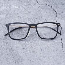 Load image into Gallery viewer, Denmark Brand Design Eyeglass Frames Blue Eyeglasses Brand Designer Eyewear Frames Women Men Optical Glasses Metal Glasses Frame