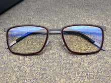 Load image into Gallery viewer, Denmark Brand Design Eyewear 9711 Rectangle Pure Titanium Eyeglasses Optical Prescription Glasses Frame Men Women Oculos De Grau