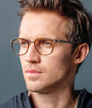 Load image into Gallery viewer, Denmark Brand Design Ultralight Glasses Frame Men Women Retro Circle Eyeglasses with Round Acetate Prescription Oculos De Grau